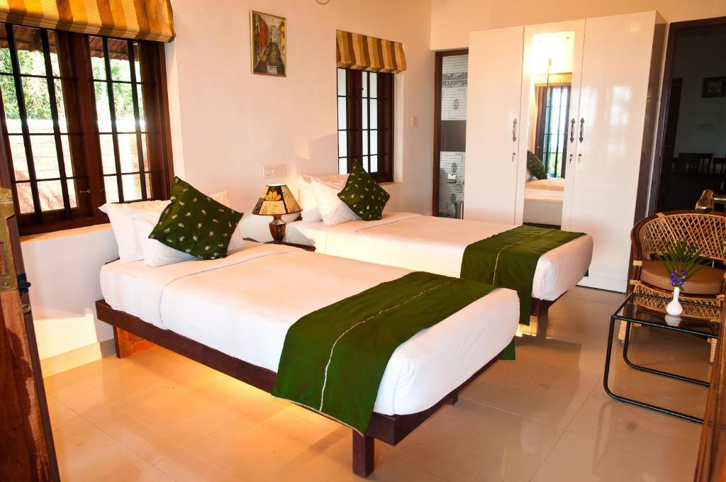Saro Lake County Kumarakom Kamer foto